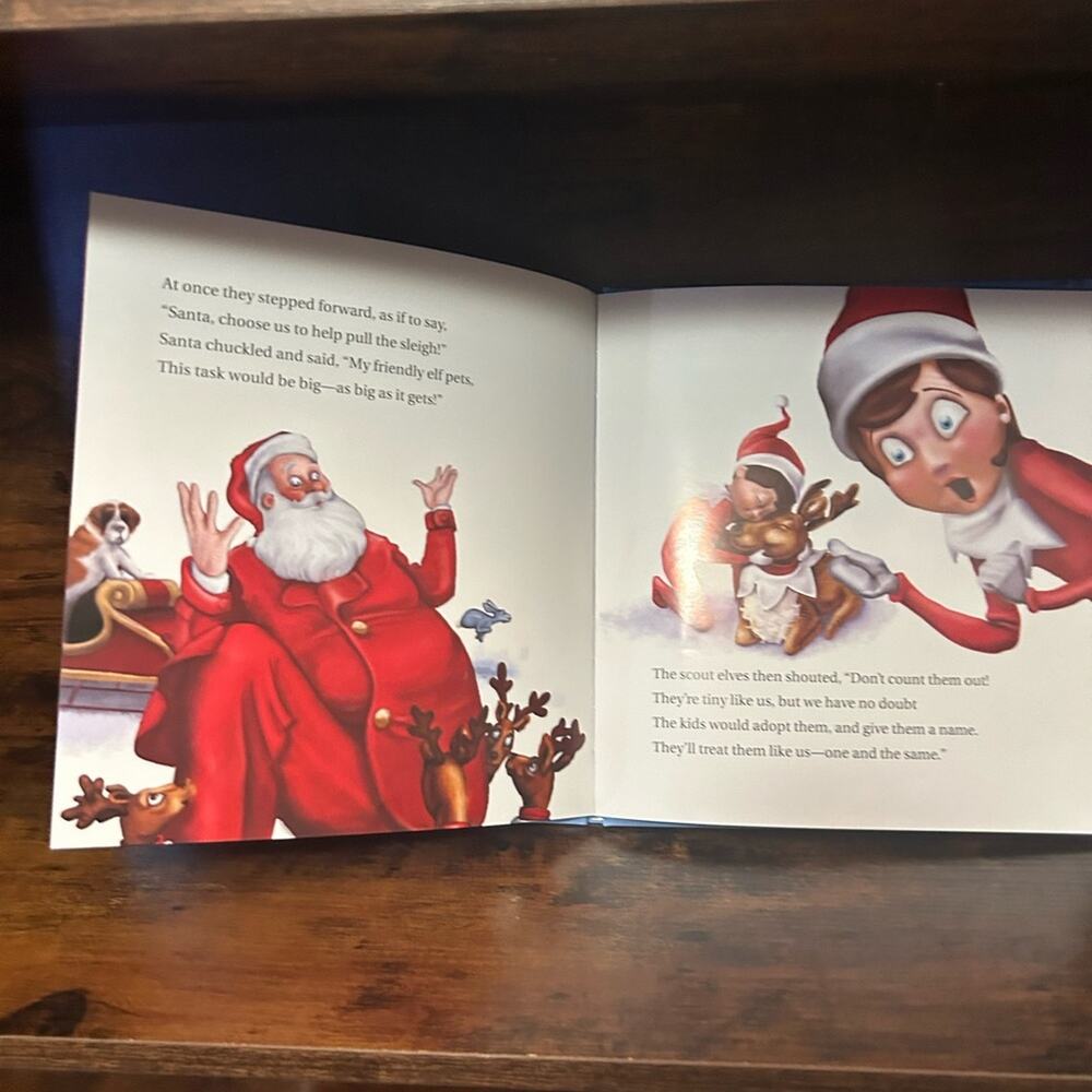 Elf Pets: A Reindeer Tradition Holiday Christmas Xmas Book Reading Teaching Kids - Picture 5 of 7